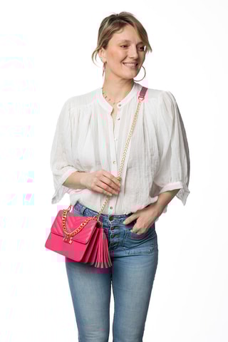 Borsa a tracolla Meringue - Fucsia