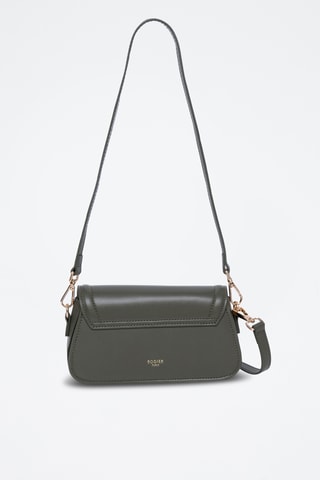 Borsa a tracolla in pelle Alisier - Kaki