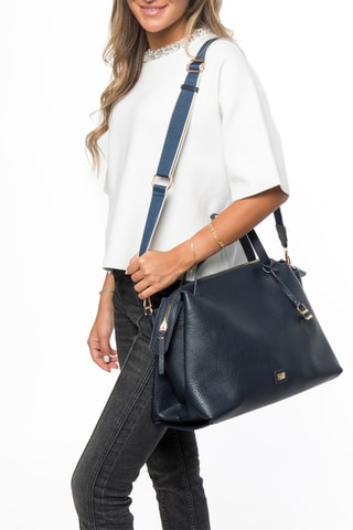 Mala shopper Nuance - Azul-marinho