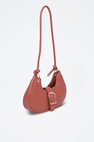 Borsa a tracolla Croissant - Rosa scuro