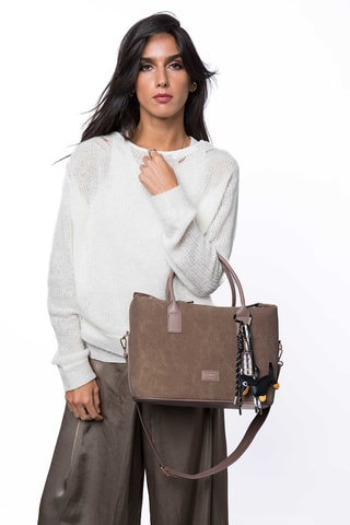 Mala shopper  Parenthèse - Castanho-claro