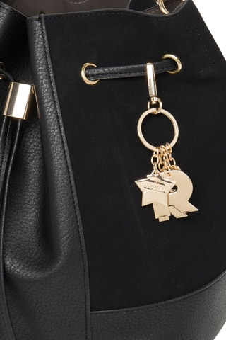 Borsa a secchiello Saphir  - Nero