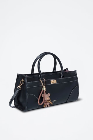 Mala Exclusif - Preto - Dourado, castanho e preto