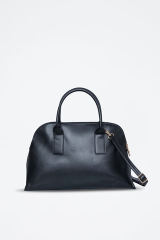 Mala Bergamote - Preto - Dourado, castanho e preto