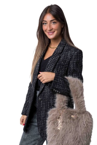 Borsa a mano Crush  - Dorato e grigio