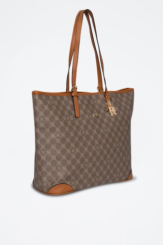 Mala de ombro de mala a tiracolo Rive Gauche - Castanho