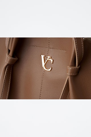 Bolso shopper Foggia  - Marrón