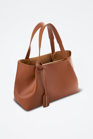 Bolso shopper Monza  - Marrón