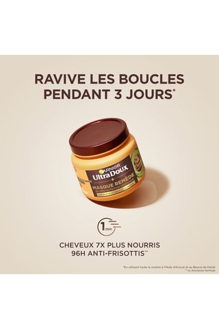 Maschera Ultra Doux - Capelli secchi, ricci e crespi - 300 ml