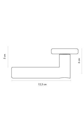 Poignée à cylindre Syracuse - Finition satin/nickel