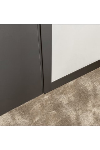 Lot de 7 plinthes finition aspect cuir Basalte (7 x 2 m )