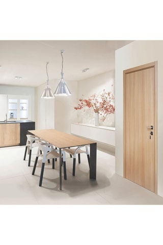 Bloc-porte d'intérieur Miro aspect chêne naturel 73 cm