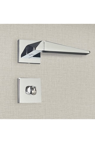 Poignée à condamnation Tamara - Finition aspect chrome brillant