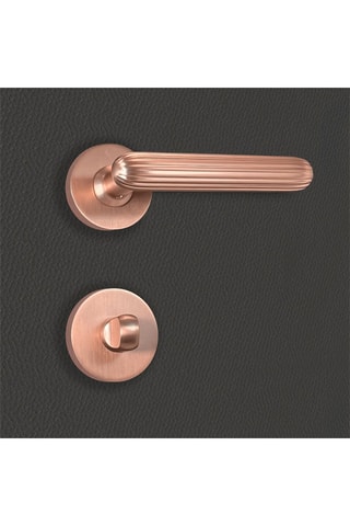 Poignée à condamnation Livia - Finition aspect or rose