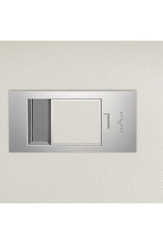 Bloc-porte d'intérieur Miro avec poignée Exclusive grise aspect textile perle 83 cm