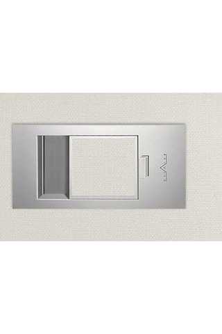 Bloc-porte d'intérieur Miro avec poignée Exclusive grise aspect textile perle 63 cm