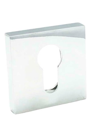 Poignée à cylindre Strass - Finition aspect chrome brillant