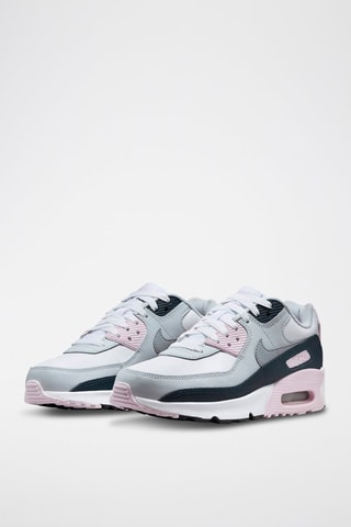 Nike Air Max 90 - Blanc et rose poudré