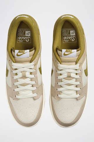 Nike Dunk Low en cuir - Ecru