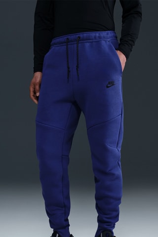 Pantalon ample polaire - Bleu marine et noir - Nike
