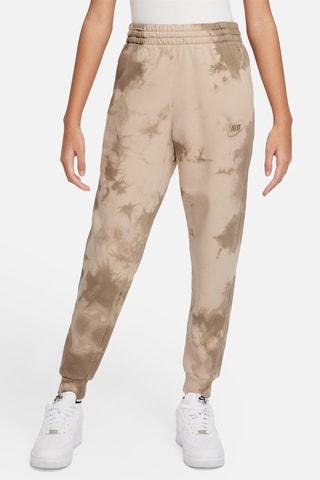 Pantalon polaire tie and dye - Beige et kaki - Nike