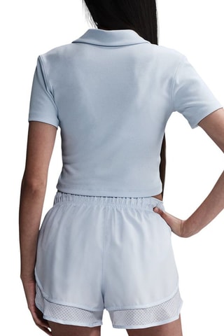 Polo court - Bleu clair - Nike