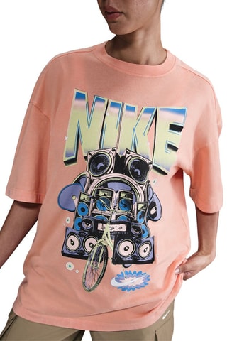 T-shirt oversize - Saumon - Nike