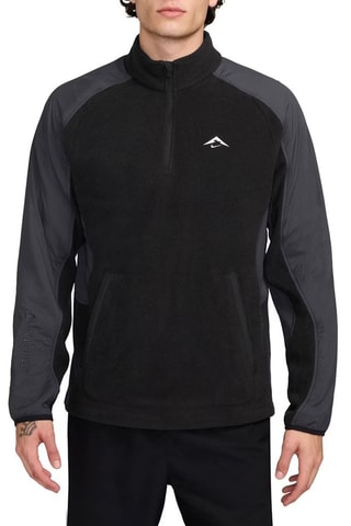 Sweat de running polaire - Noir