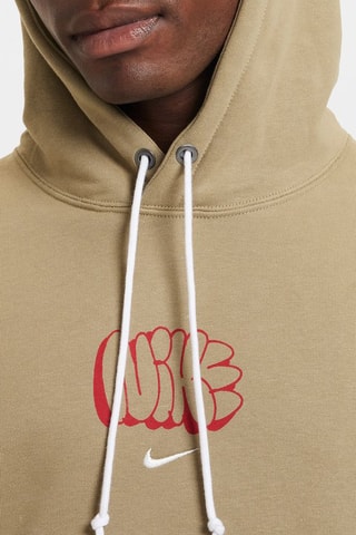 Sweat polaire à capuche - Marron