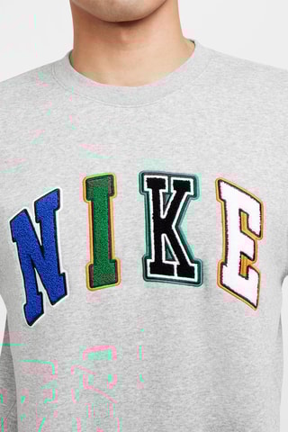 Sweat polaire - Gris chiné - Nike