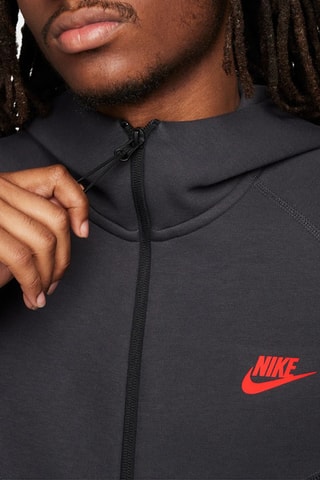 Sweat polaire à capuche Nike Tech - Noir