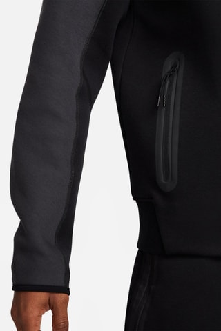 Sweat polaire à capuche Nike Tech - Noir