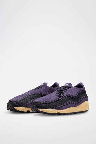 Nike Air Footscape Woven en nubuck - Violet