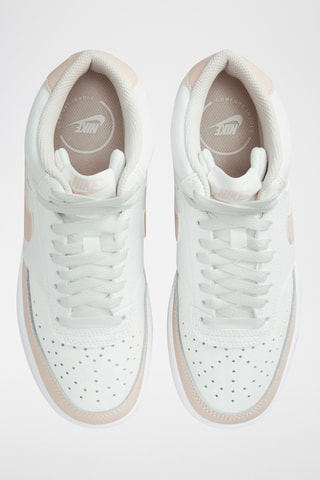 NikeCourt Vision en cuir - Blanc
