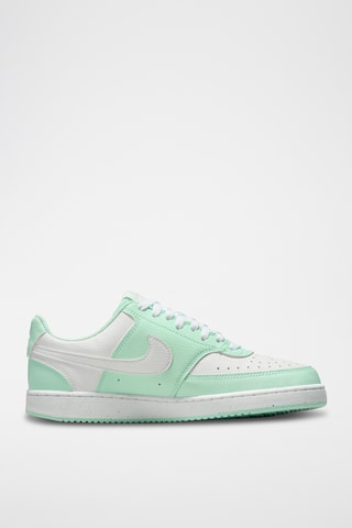 Nike Court Vision Low Next Nature - Vert clair et blanc