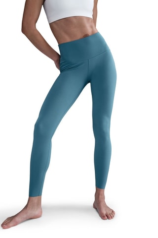 Legging taille haute Zenvy - Bleu canard