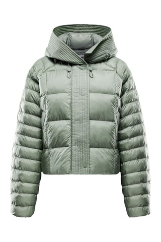 Doudoune à capuche - Vert d’eau