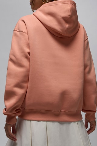 Sweat polaire à capuche Jordan Brooklyn - Saumon