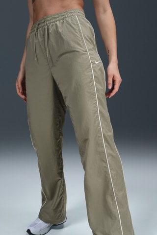 Pantalon taille haute Windrunner - Vert olive