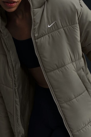 Doudoune longue - Vert foncé