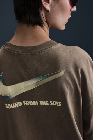 T-shirt oversize - Marron