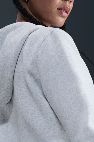 Veste polaire à capuche Phoenix Fleece - Gris chiné et noir