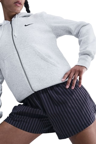 Veste polaire à capuche Phoenix Fleece - Gris chiné et noir