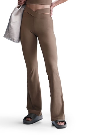 Legging taille haute - Marron