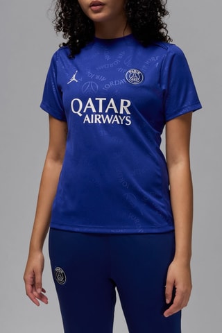 T-shirt Paris Saint-Germain - Indigo et blanc