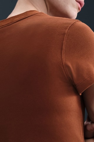 T-shirt cropped Nike ACG - Marron