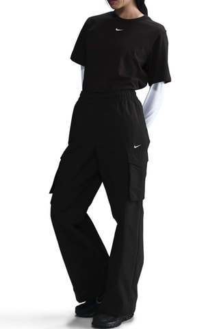 Pantalon taille haute - Noir