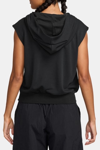 Sweat sans manches à capuche Sportswear Chill Terry - Noir