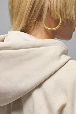 Sweat polaire à capuche Jordan Flight - Beige