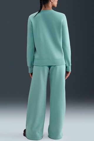 Pantalon taille haute - Turquoise